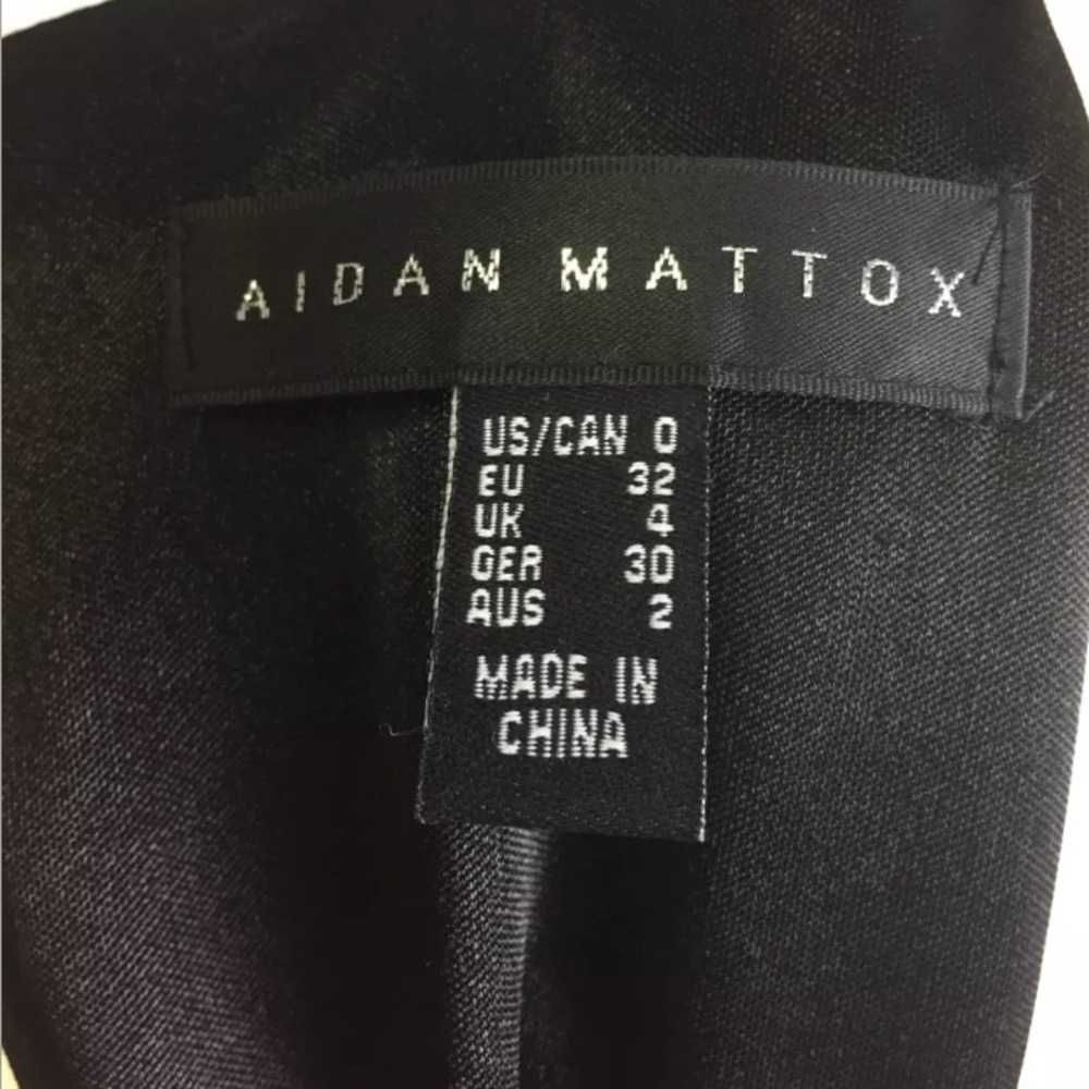 Aidan Mattox Flare Shift Printed Colorblock Dress - image 7